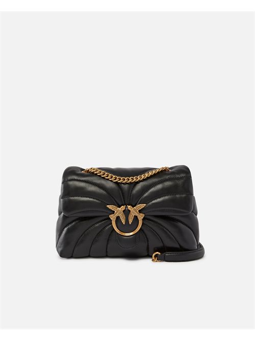 Borsa a tracolla grande Love Bag Puff trapunta farfalla PINKO | 100038A1EX/Z99Q